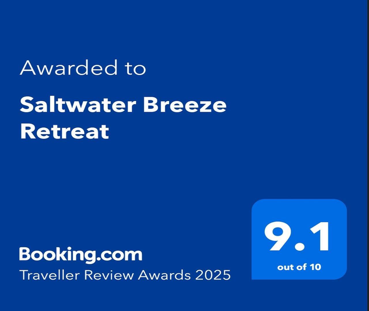 הוילה קאווס Saltwater Breeze Retreat מראה חיצוני תמונה